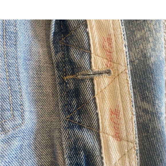 THE LAUNDRY ROOM BORN IN THE USA / HELLS ANGELS / HARLEY DAVIDSON DENIM JACKET - Picture 10 of 15